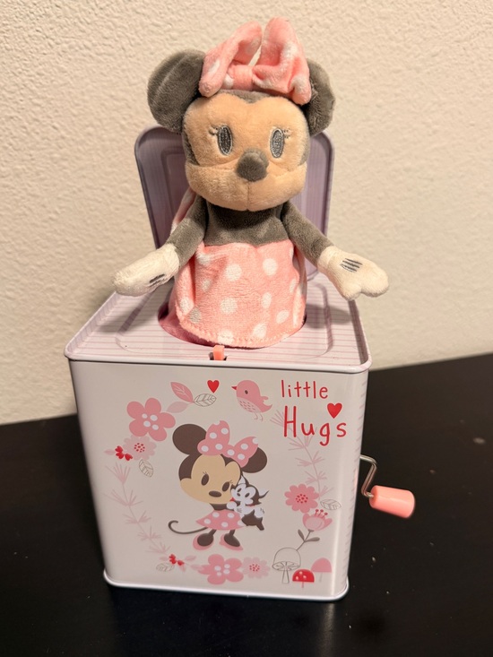 Disney Other - Disney Minnie Mouse jack in the box musical toy